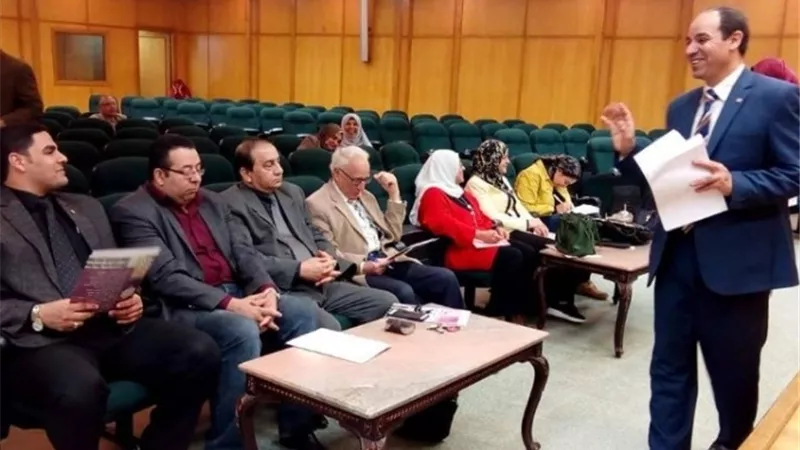 ورشة عمل بجامعة الزقازيق حول الاختبارات الالكترونية واعداد بنوك الاسئلة
