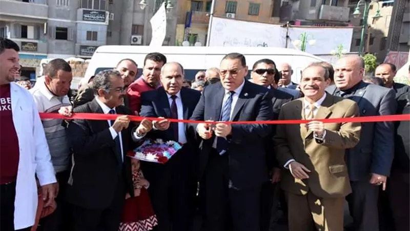 محافظ الشرقية يفتتح منفذا لبيع اللحوم البقري الطازجة والضأن بمدينة الزقازيق