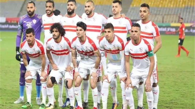 معسكر مغلق للزمالك بالسويس استعدادا لمباراة المصرى غدا