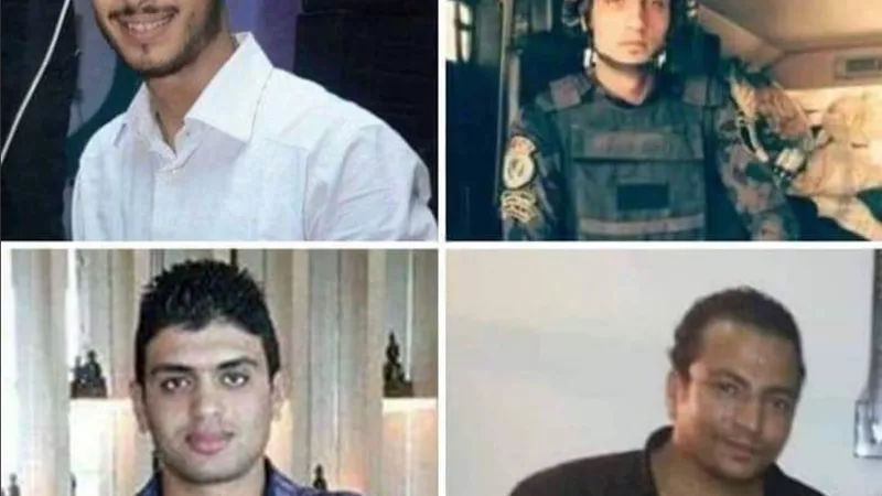الشرقية تبكى شهدائها الاربعة ضحايا ارهاب الشيخ زويد..صور