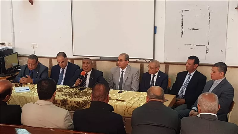 وكيل وزارة تعليم بورسعيد يستقبل أعضاء المجلس الأعلى لمجالس الآباء والأمناء والمعلمين