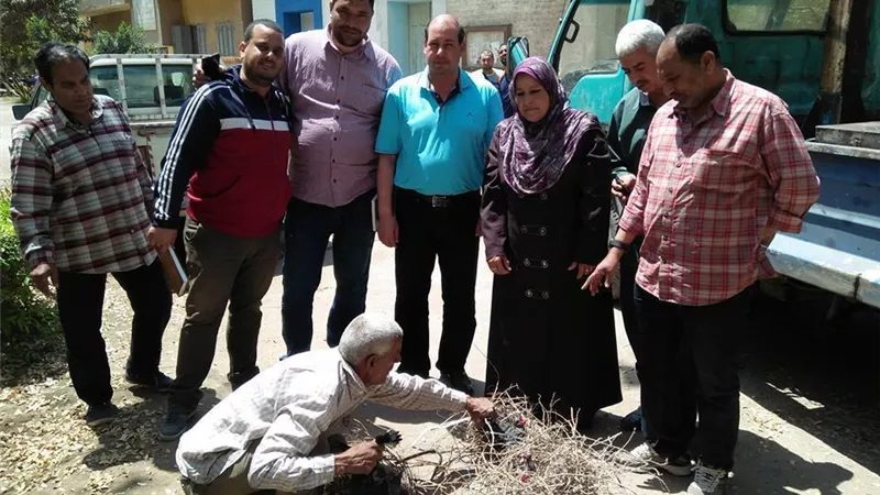 بالصور .. زراعة الإسماعيلية تطلق حملة مكبرة لمكافحة الغربان