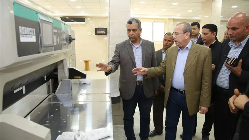 محافظ كفرالشيخ يتابع انشاء المطبعة المركزية بتكلفة تقديرية 10 مليون جنيه .. صور