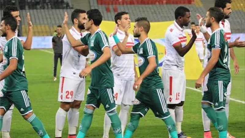 الزمالك يسعى لإستعادة صدارة الدورى أمام المصرى الليلة