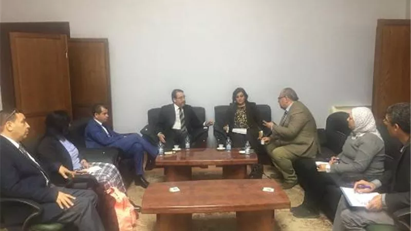 محرز تبحث مع سفير شيلي زيادة التبادل التجاري في الانتاج الحيواني