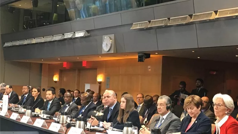 وزيرة الاستثمار تدعو البنك الدولي وصندوق النقد إلى دعم الدول النامية