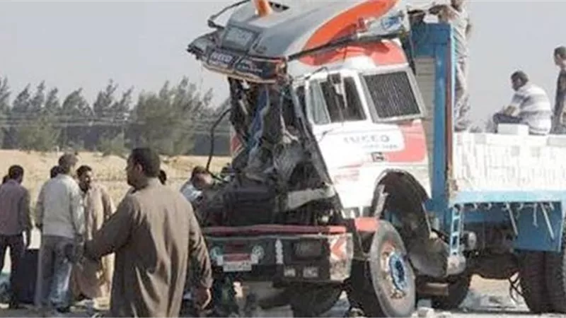 مصرع واصابة 3 في حادث تصادم بسوهاج