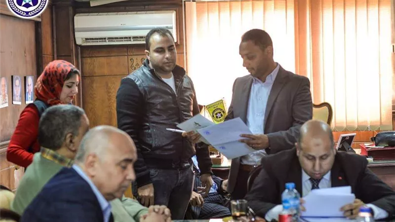 جلسة فتح المظاريف الفنية للشركات التى تقدمت للمشروع الإستثمارى