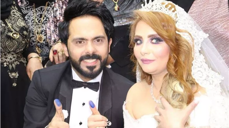بالصور.. آل عدوية يحتفلون بزفاف المطرب ياسر عدوية