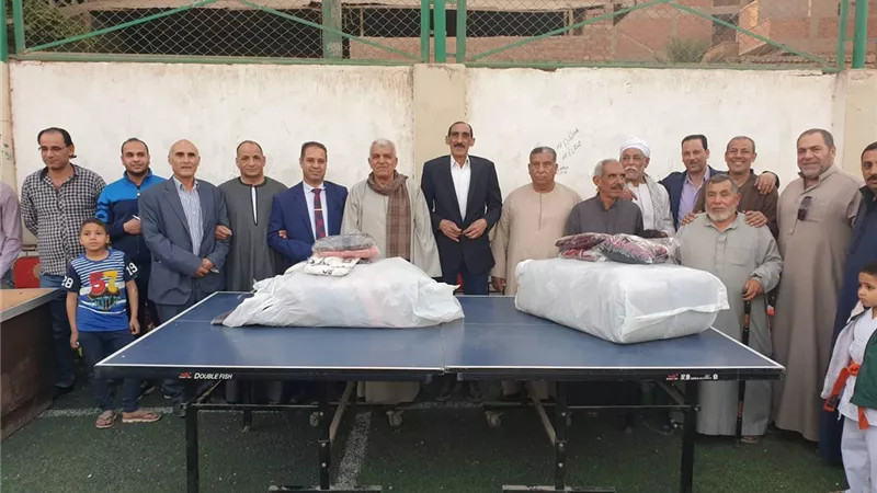 الإحتفال بيوم اليتيم داخل مركز شباب جمجرة الجديدة بالقليوبية