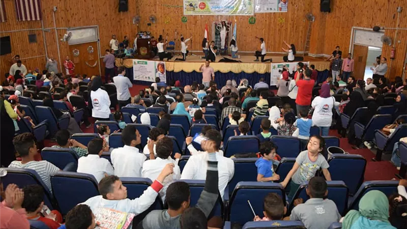 جامعة سوهاج تستضيف ٥٠٠ طفل في احتفالية يوم اليتيم..صور