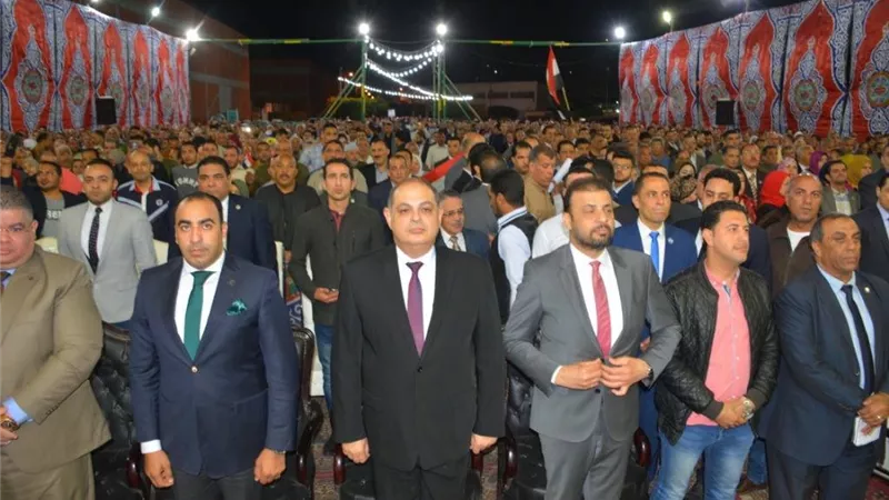 محافظ الغربية.. يشهد مؤتمر المشاركة الوطنية لشرح التعديلات الدستورية باستاد طنطا الرياضى. بالصور