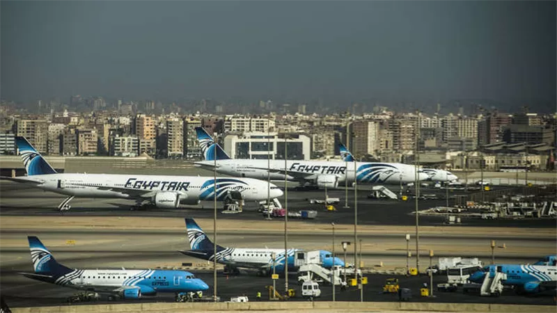 إقلاع اول رحله للسودان بعد اغلاق المجال الجوى منذ الخميس
