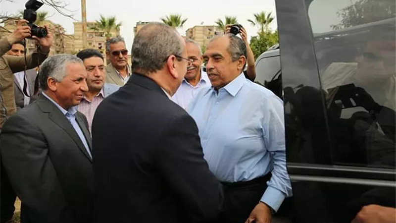 محافظ كفرالشيخ يستقبل وزير الزراعة بمحطة البحوث الزراعية بسخا