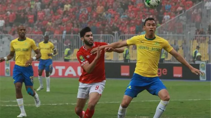ازارو يحرز الاول للاهلى فى شباك صن داونز
