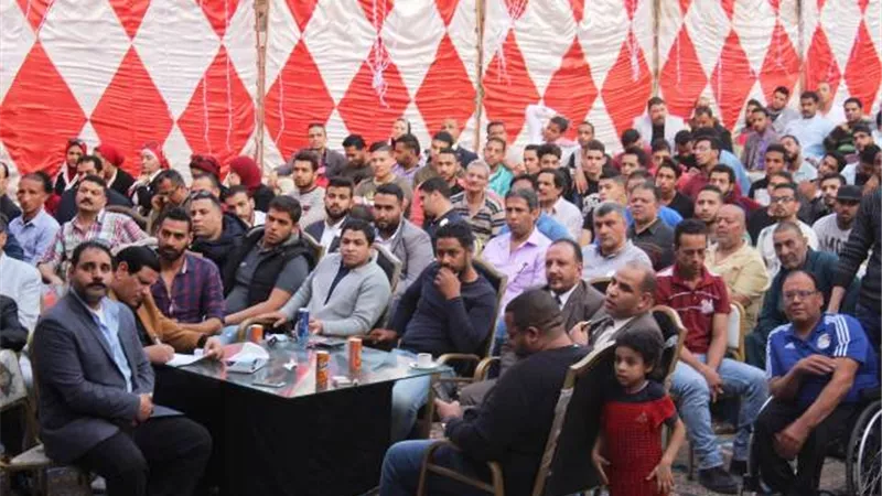 مؤتمر حاشد لقبائل الصعيد للتوعية بالتعديلات الدستورية صور