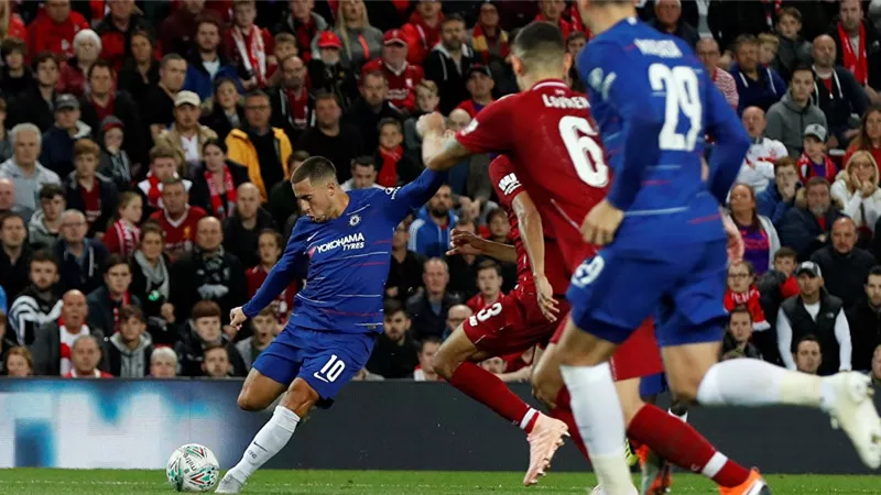 شوط أول سلبى بين ليفربول وتشيلسى.. ومحمد صلاح يهدد مرمى البلوز