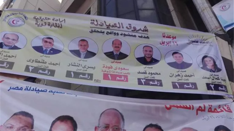 اقبال كبير فى المنوفية للتصويت فى انتخابات الصيادلة