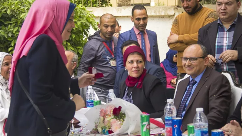 تكريم الدكتورة ولاء عبدالله .. في مبرة المعادي