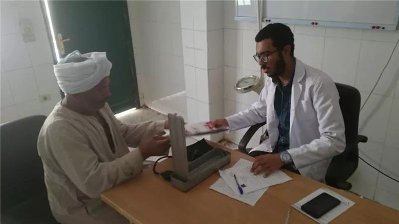 مناظرة 441 حالة بقافلة جنوب الوادى بابو عمورى بنجع حمادى