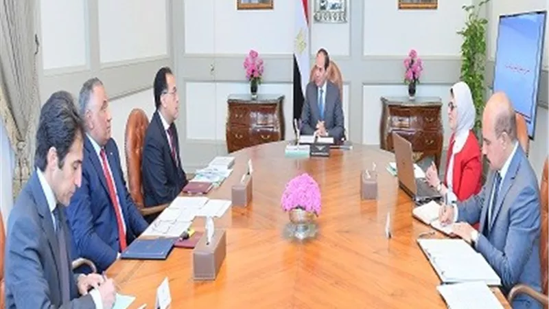 السيسى يوجه بتصنيع مشتقات البلازما وتحقيق الاكتفاء الذاتي منها