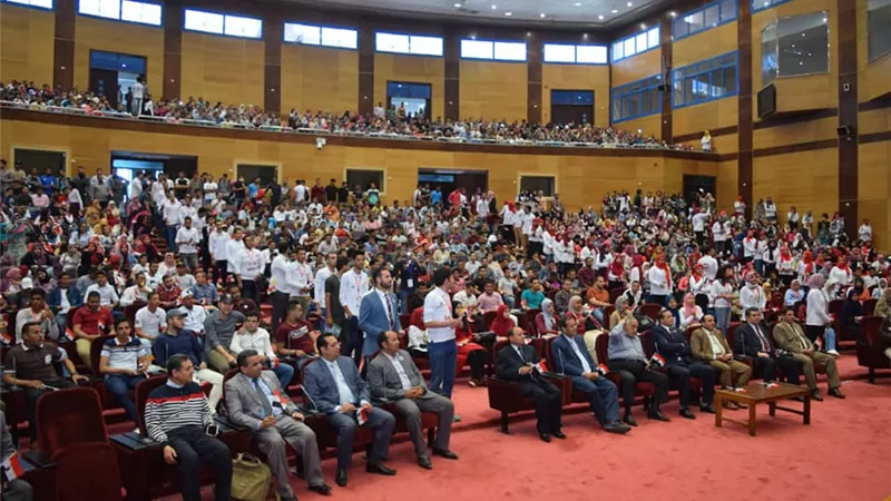 جامعة سوهاج تختتم الندوات التثقيفية للتعديلات الدستورية بمشاركة 3000 طالب وطالبة..صور
