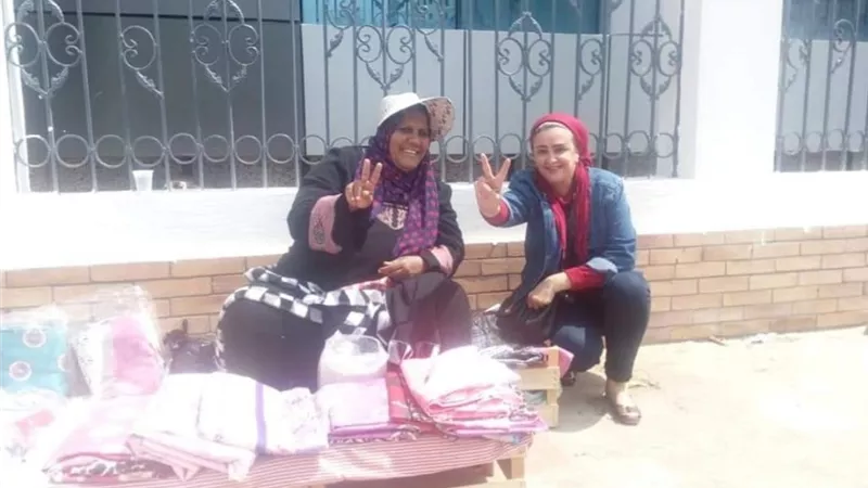 حملة طرق الابواب لقومي المرأة بدمياط للتوعية بأهمية المشاركة في الاستفتاء