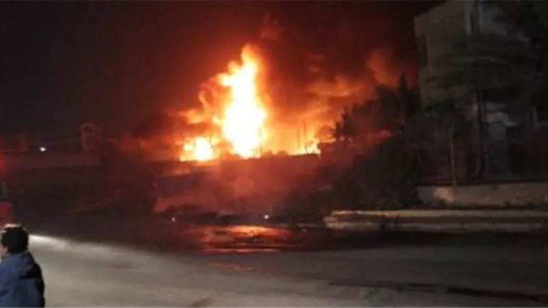 السيطرة على حريق فى مضخة بحقل برقان النفطى بالكويت دون إصابات