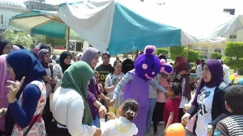 جامعة الفيوم تحتفل بيوم اليتيم