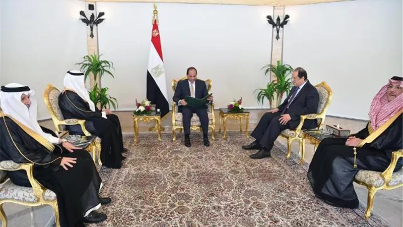 الرئيس السيسي: العلاقات المصرية السعودية نموذج وركيزة لاستقرار المنطقة العربية