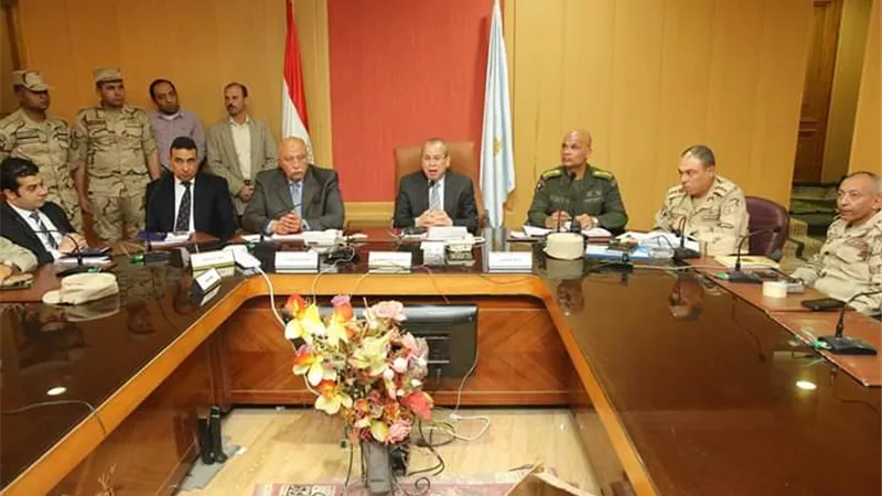 محافظ كفرالشيخ يتابع الإستعدادات النهائية للإستفتاء على التعديلات الدستورية
