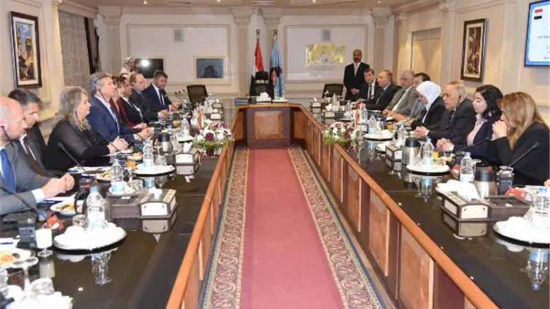 التراس يستقبل سفير المجر لبحث أوجه التعاون والتصنيع المشترك