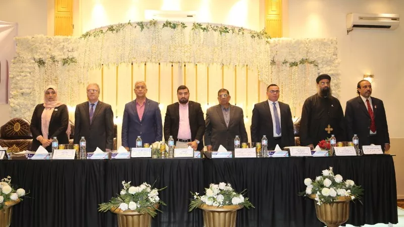 محافظ المنوفية يشهد المؤتمر الجماهيرى للتوعية بالتعديلات الدستورية
