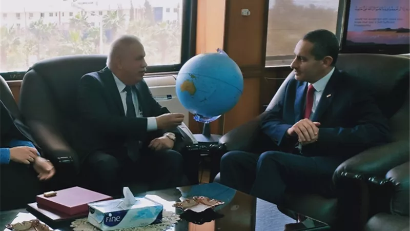 سعفان يؤكد استمرار تدريب الطلاب علي ريادة الأعمال وثقافة العمل الحر والسلامة