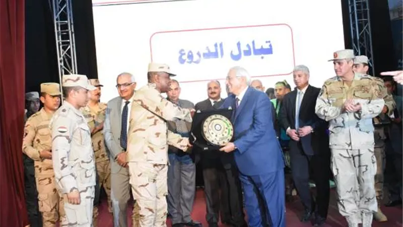 القوات المسلحة تنظم عدد من الندوات التثقيفية بمحافظة القليوبية