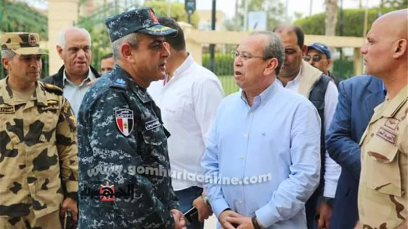 محافظ كفر الشيخ يتابع غرفة العمليات الرئيسية