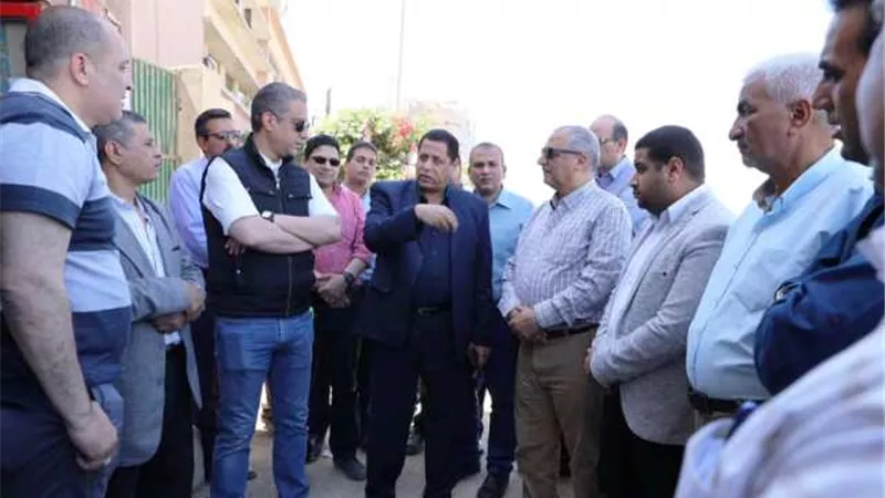 اجتماع ميداني لمحافظ سوهاج على 