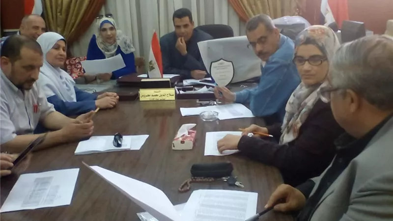 مدير تعليم الخانكة 34 مقر إنتخابي استعدت لإستقبال الناخبين