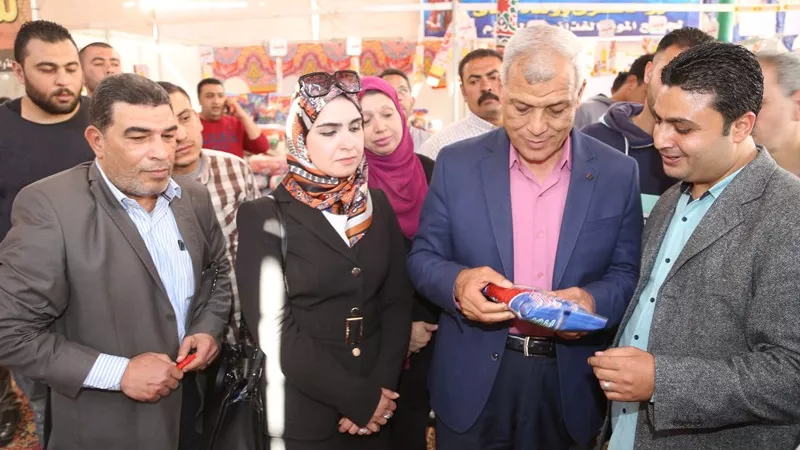 بشاير رمضان .. معارض للسلع الغذائية بشبين الكوم