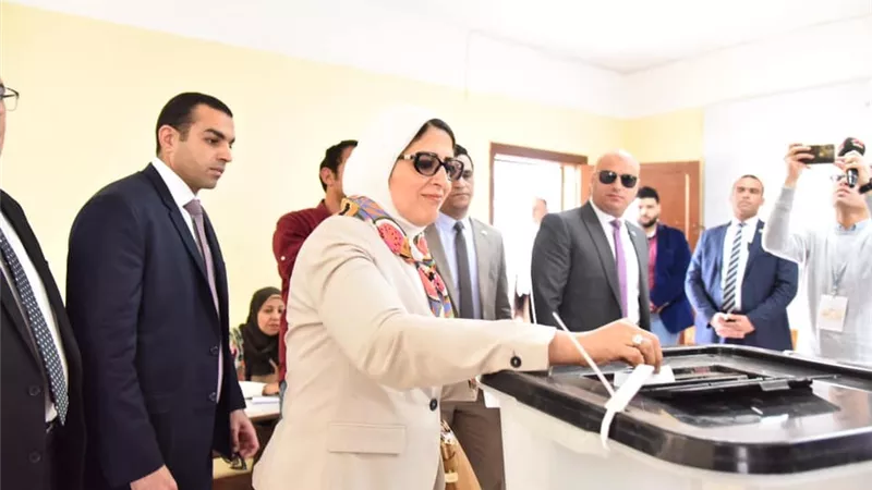 وزيرة الصحة ..سيدات مصر أساس بناء المستقبل