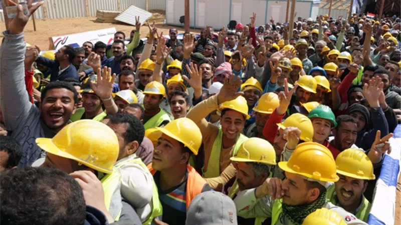 لجان الوافدين بالعاصمة الادارية امتلأت بالناخبين .. صور