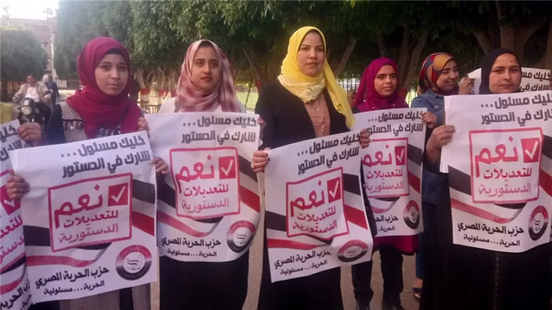 غرفة عمليات حزب الحرية ترصد: مشاركة الشباب فى الاستفتاء والجيش والشرطة فى خدمة الناخبين