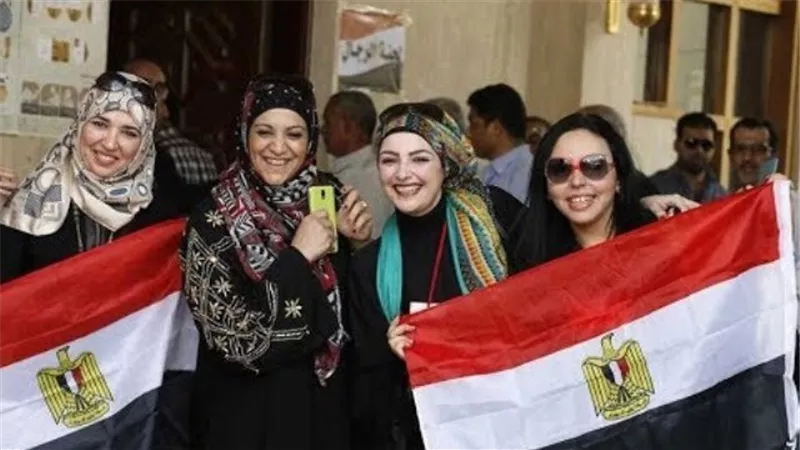 كالعادة .. المرأة المصرية فى صدارة المشهد الانتخابى