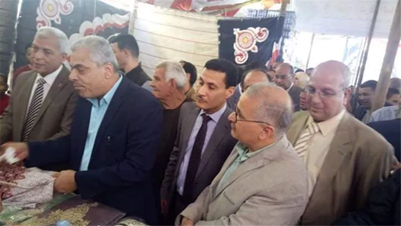 محافظ المنوفية يفتتح معرض أهلاً رمضان بأشمون