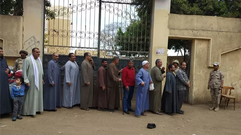 انفراد ... بيانات أولية للاقبال فى قرى أشمون