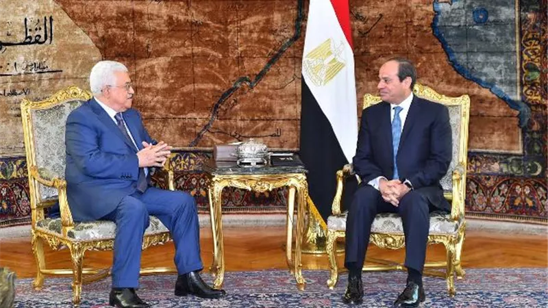 الرئيس السيسى يستقبل نظيره الفلسطينى بقصر الاتحادية.. اليوم