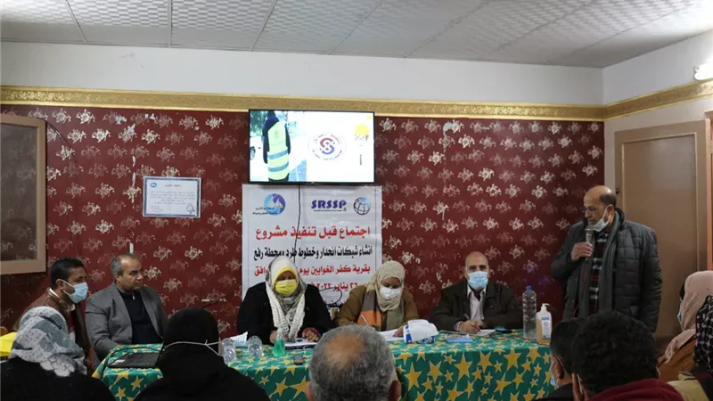 محطة للصرف الصحي بقرية الغوابين بفارسكور