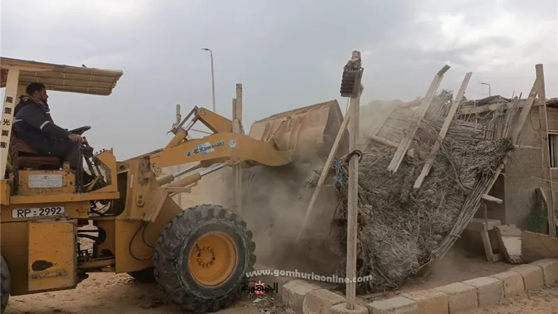 جهاز العاشر من رمضان يكثف حملاتة لأحكام وفرض السيطرة ومنع اى محاولة للخروج عن القانون