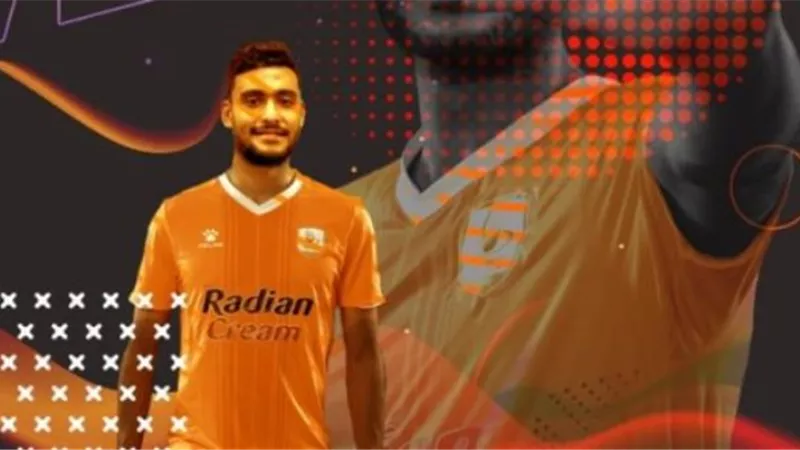 فاركو يتعاقد محمد أسامة لاعب الأخضر الليبى موسمين ونصف