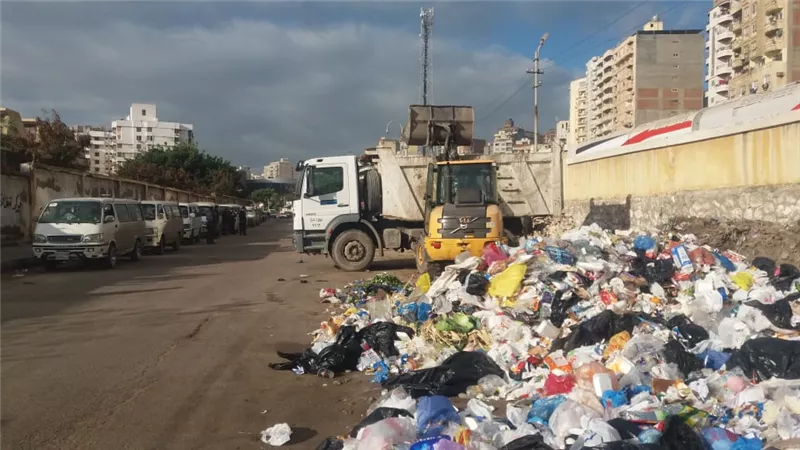 الشريف: رفع نحو ٢٣٢ ألف طن قمامة من شوارع الإسكندرية خلال اسبوع
